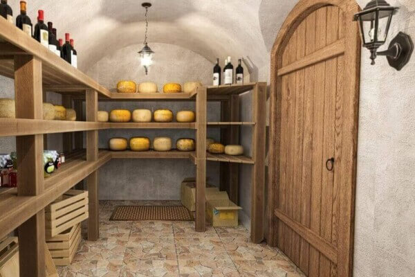 Meat or cheese cellar